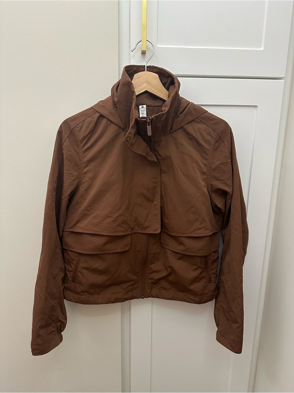 Lululemon Always Effortless Classic-Fit Jacket – Roasted Brown – Size 2